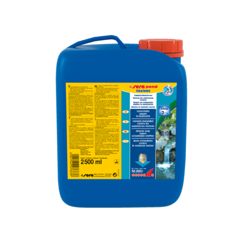 Toxivec 2.5l ammoniaque-nitrites (50.000l)