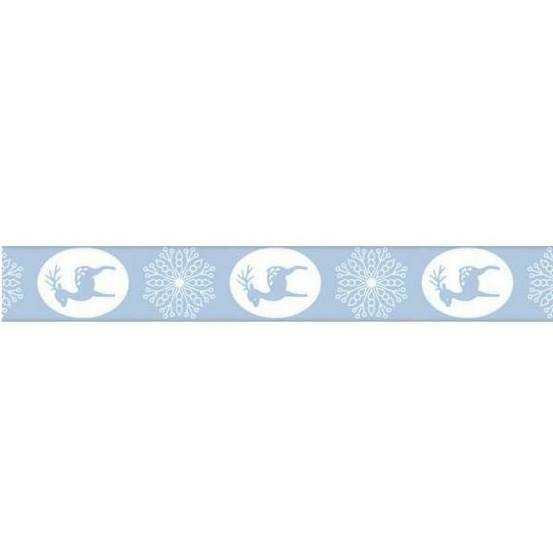 Masking tape renne bleu clair