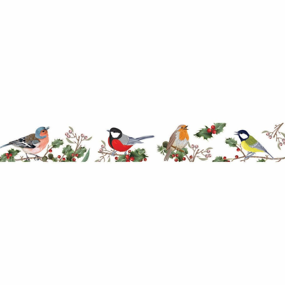 Masking tape noël - oiseaux