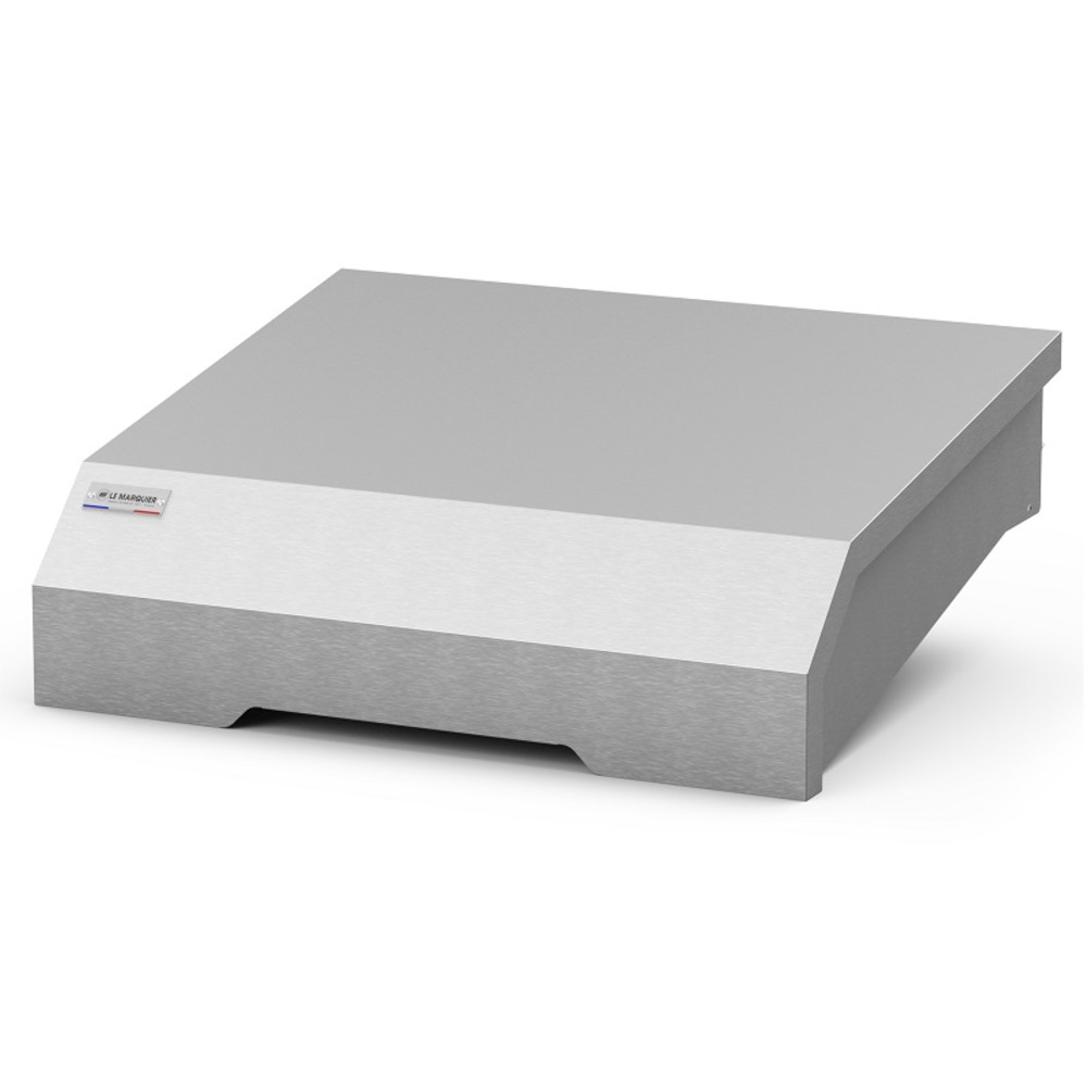 Couvercle 60 inox le marquier exclusive/vintage pour planchas pure/baia/amalia