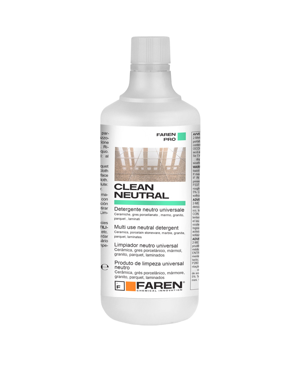 Détergent neutre clean neutral faren 1l - faren