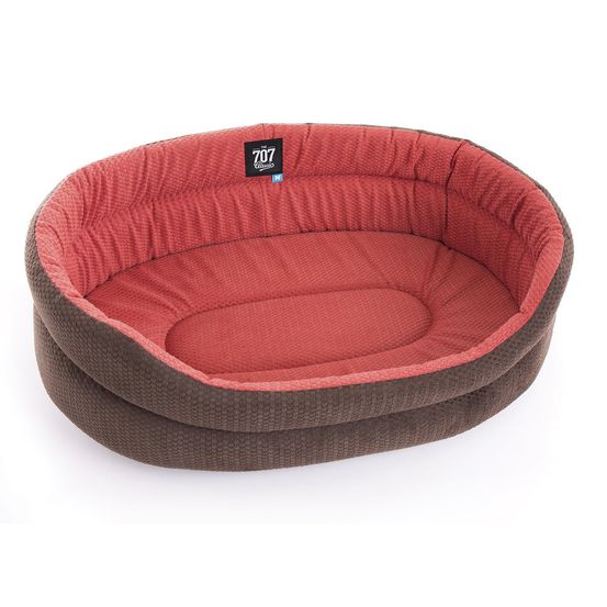 Panier en tissu polycoton collection classic pour chiens et chats