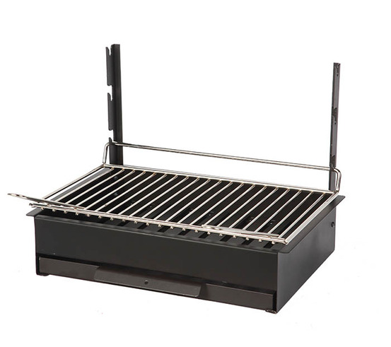 Barbecue le marquier original vulcain 48 x 28 cm acier
