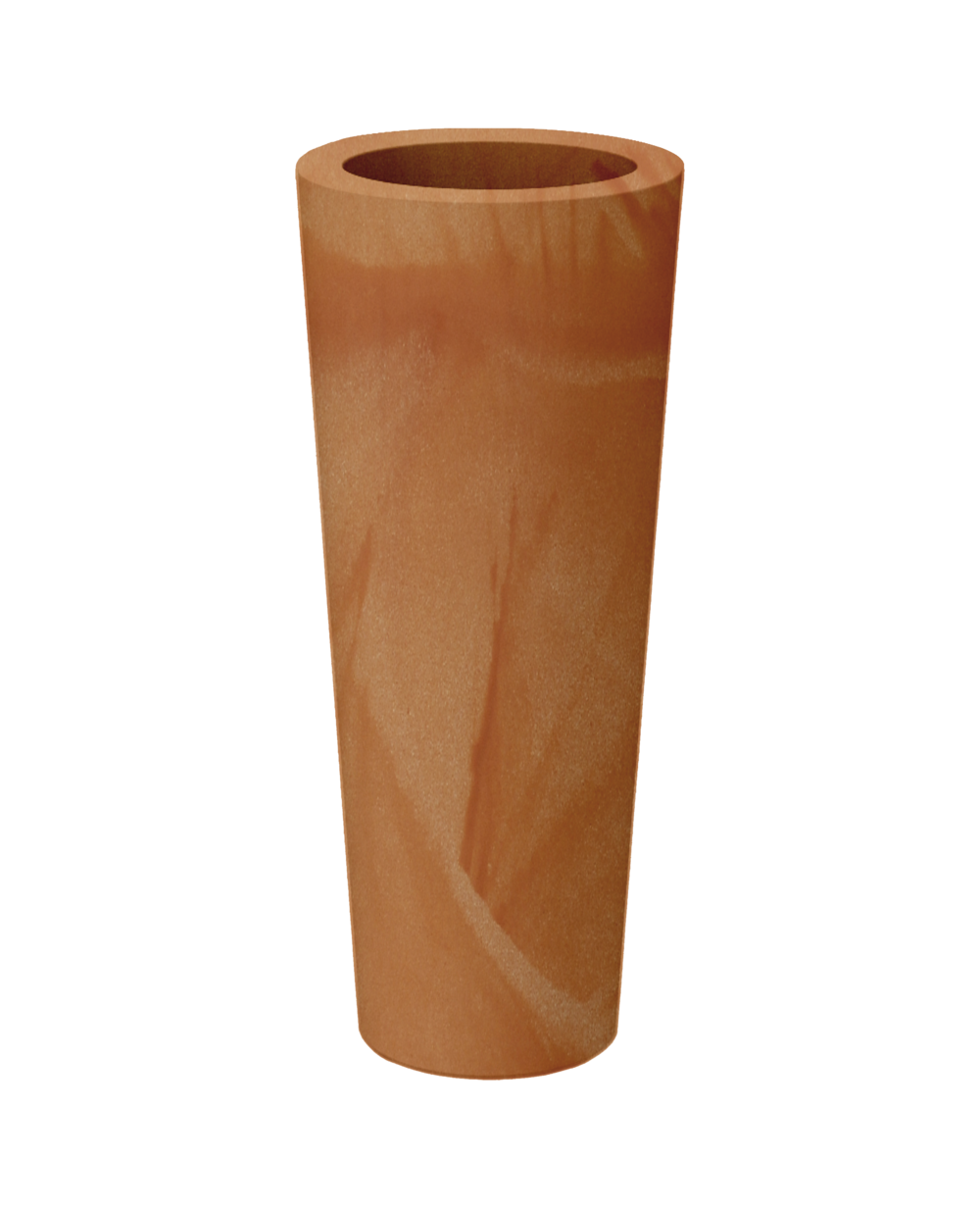 Pot de fleurs ficus 80 terracota opaque ø29x79cm