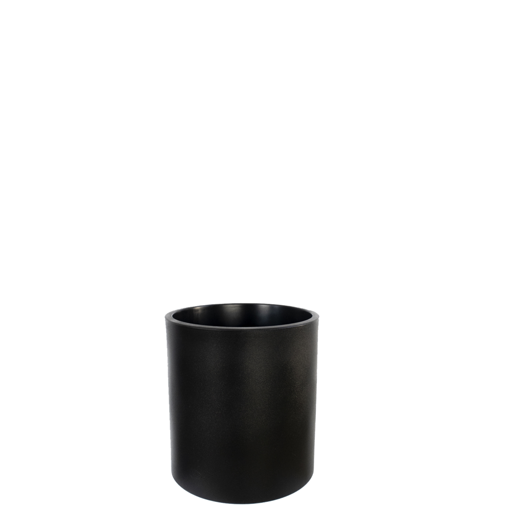 Pot de fleurs hortensia 30 noir opaque ø30x30cm