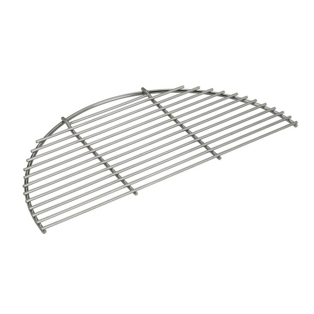 BIG GREEN EGG - Demi-grille en inox pour Big Green Egg Medium