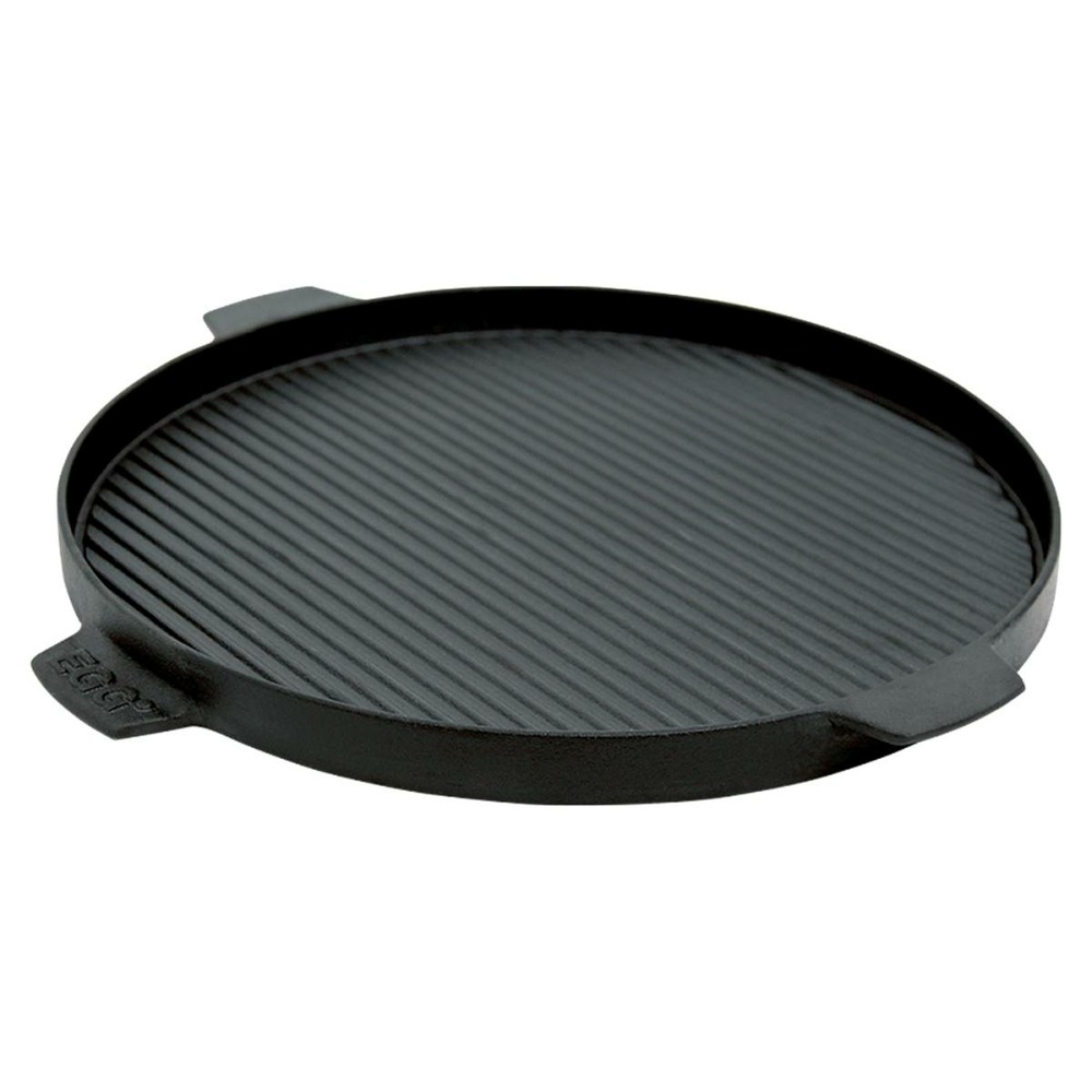 Plancha ronde en fonte reversible big green egg 2xl/xl/l