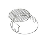 BIG GREEN EGG - Duo grille inox multiniveau pour Big Green Egg large