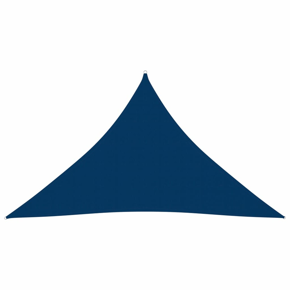 Voile de parasol tissu oxford triangulaire 2,5x2,5x3,5 m bleu