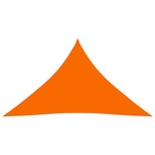 Voile de parasol tissu oxford triangulaire 3,5x3,5x4,9 m orange