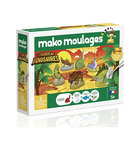 Mako moulages - le monde des dinosaures - coffret 6 moules