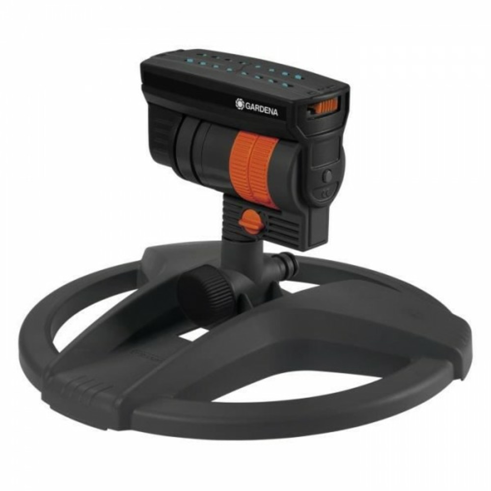 Arroseur oscillant aquazoom compact – surface 216m² – portée 18m max – résistant uv et gel – garantie 5 ans (