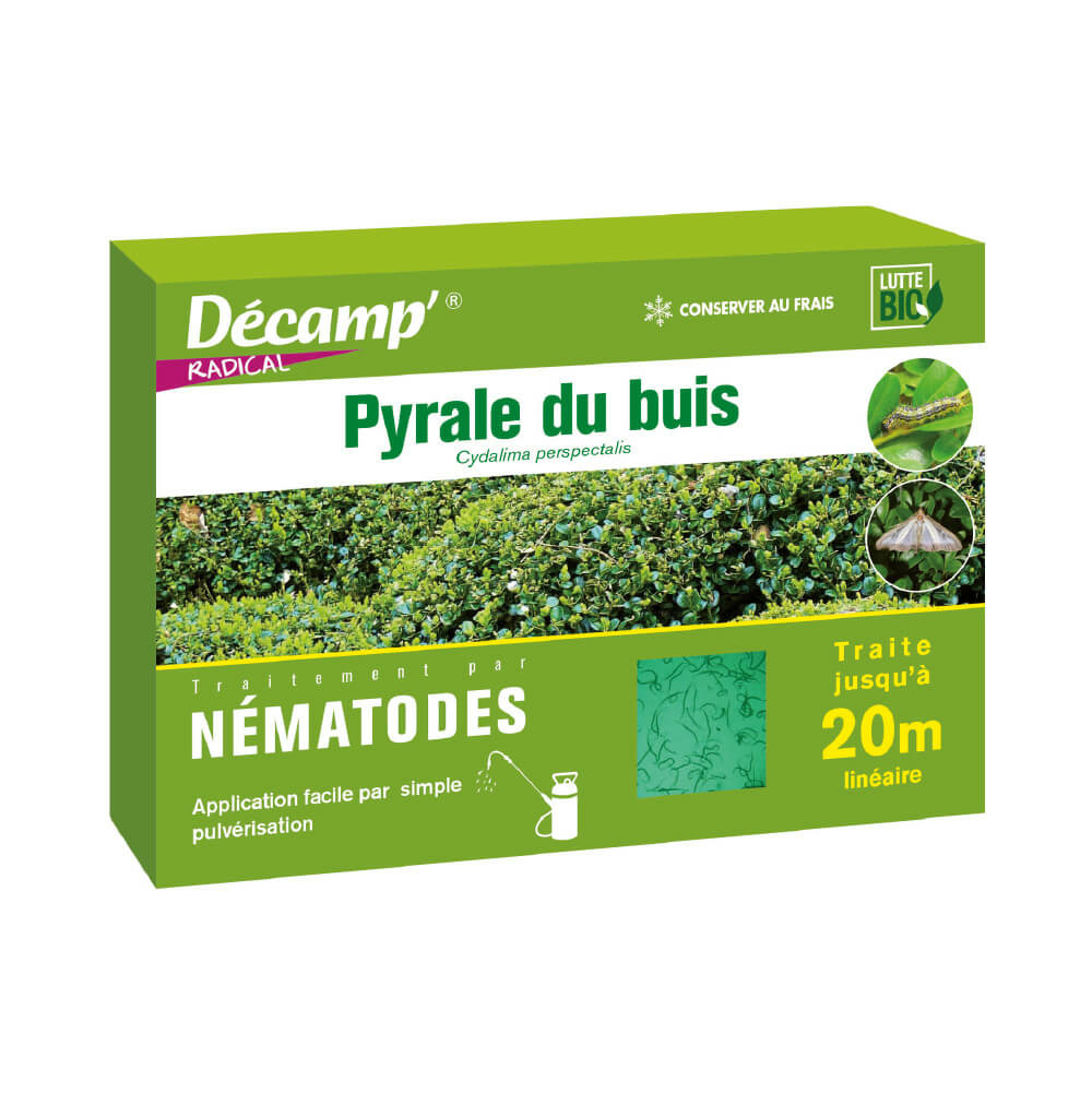 Nématodes sc anti pyrale du buis 20m - 40m²