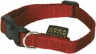 Collier pour chiens en nylon arka haok - collection rubis : rouge passion pour un look audacieux