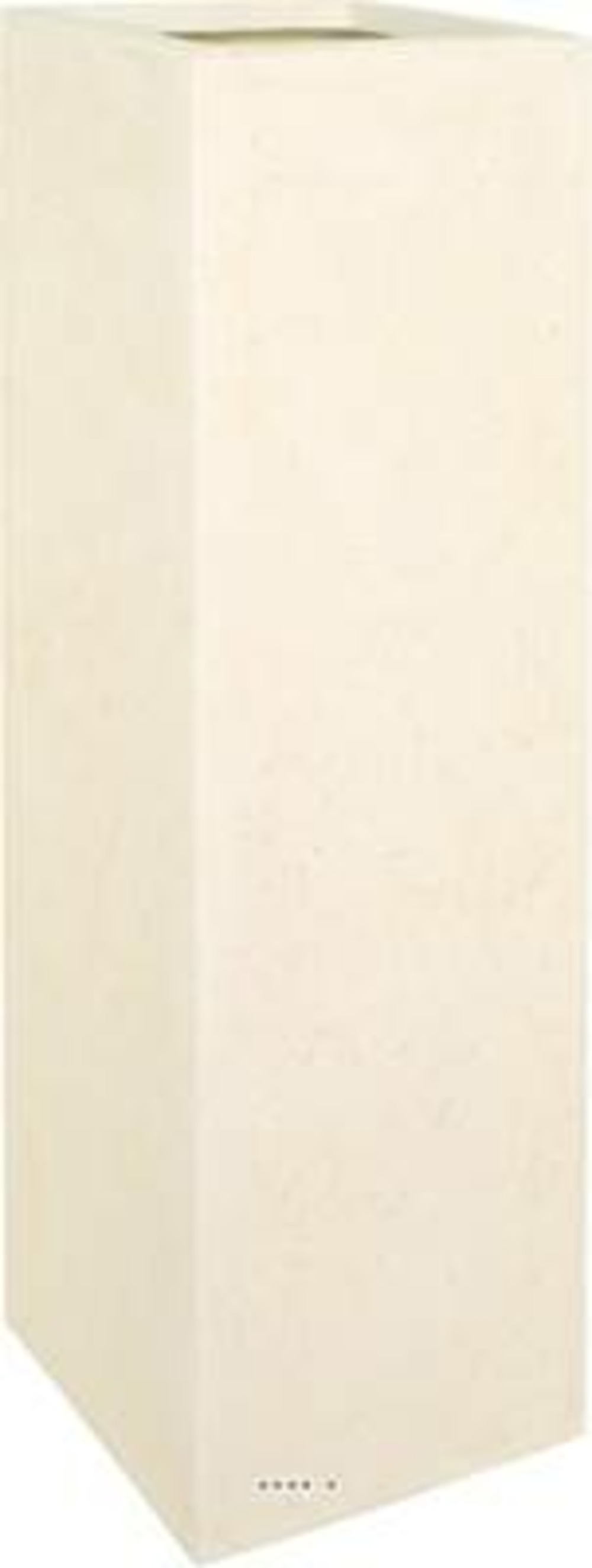 Bac polystone 35 cm x 35 cm h 70 cm ext. Carré haut crème - dimhaut: h 70 cm - c