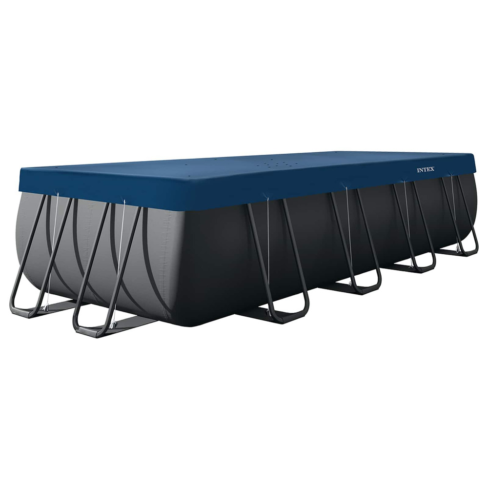 Couverture de piscine 549 x 274 cm rectangulaire pvc, pet