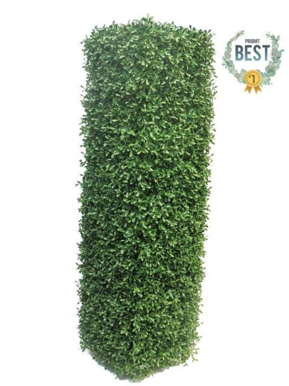 Haie de buis factice feuilles plastique protect uv 30x30x100cm - best - dimhaut: