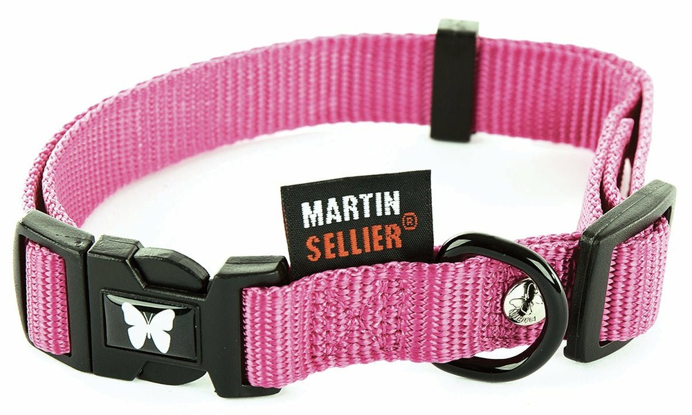 Collier pour chiens en nylon uni - collection nylon uni