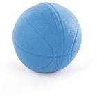 Balle de basket pour chiens en latex naturel, non toxique et peinte à la main