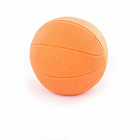 Balle de basket pour chiens en latex naturel, non toxique et peinte à la main