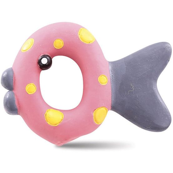 Poisson bulle sonore pour chiens & chats en latex naturel