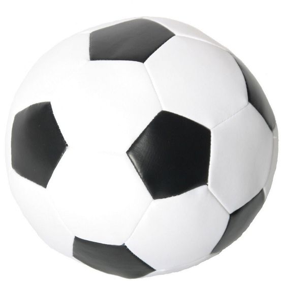 Balle de foot en mousse pour chiens coloris suivant disponibilité
