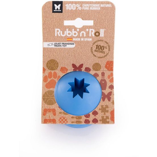 Balle distributeur de friandises pour chiens en caoutchouc naturel