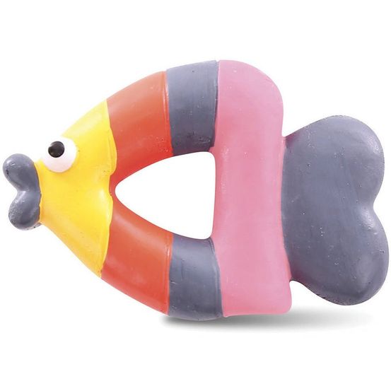 Poisson tropical sonore pour chiens & chats en latex naturel
