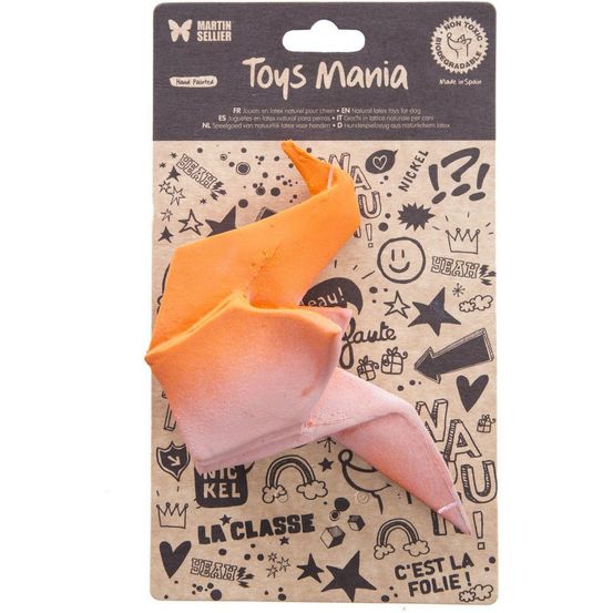 Cocotte sonore pour chiens jouet en latex naturel