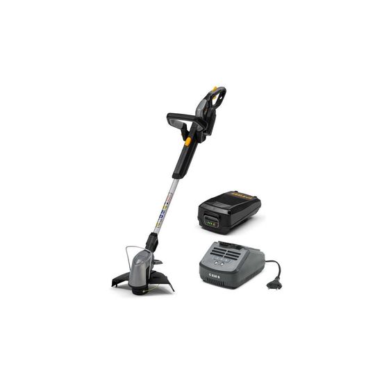 Coupe bordure sans fil 20v batterie lithium 2.0 ah + chargeur alpina coupe 25cm