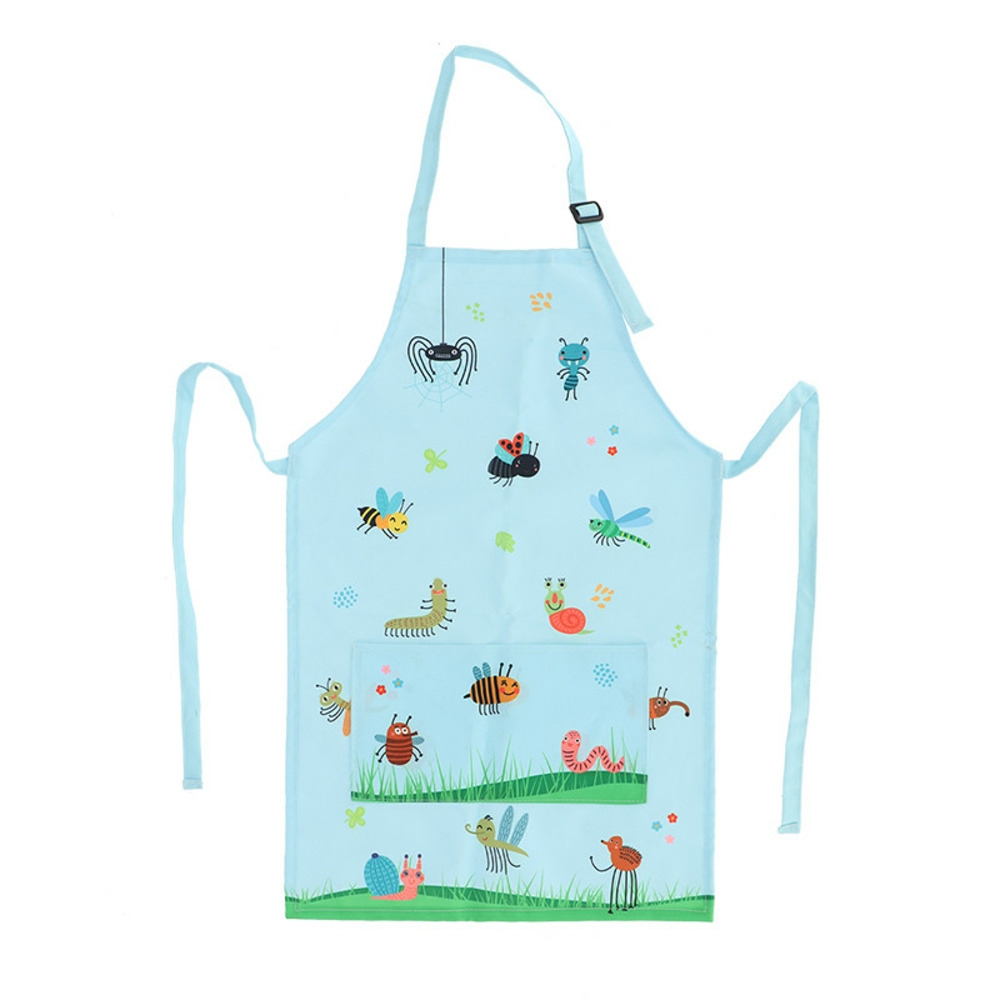 Tablier enfant motifs insectes