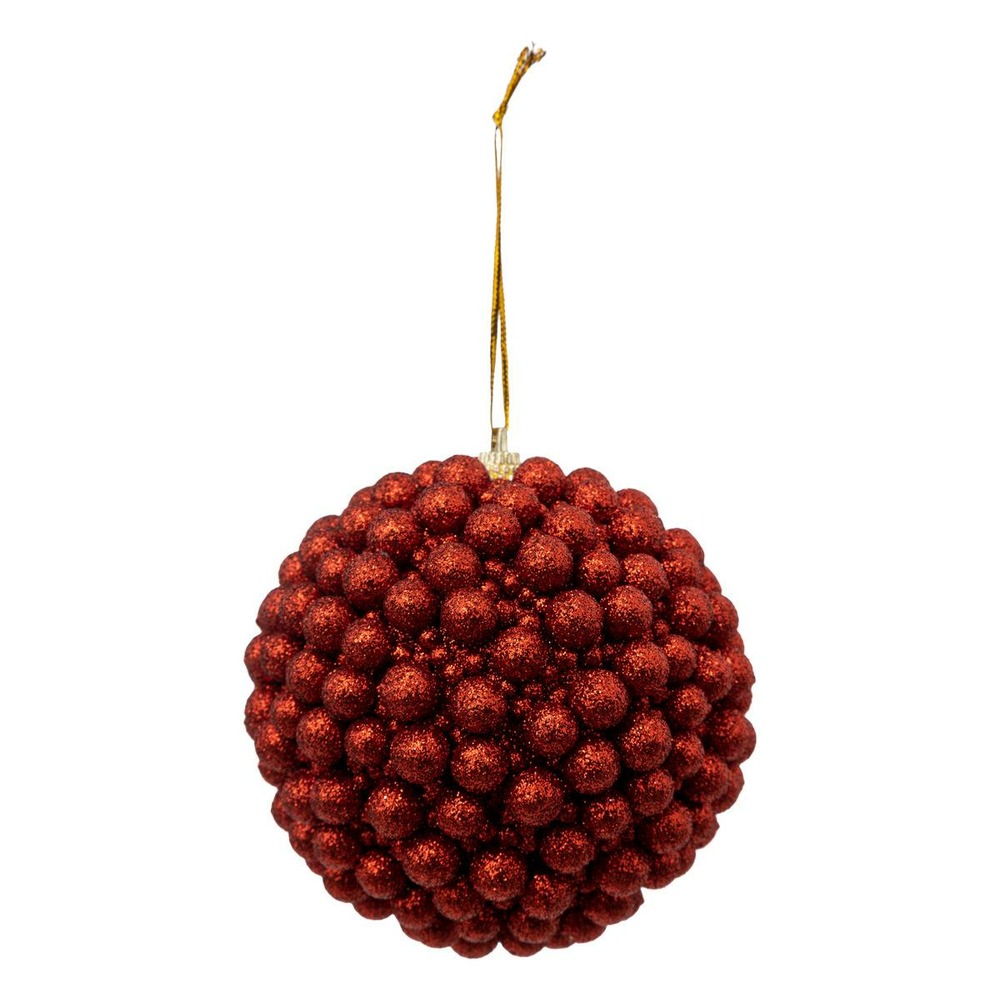 Bdn plf billes rouge d10cm