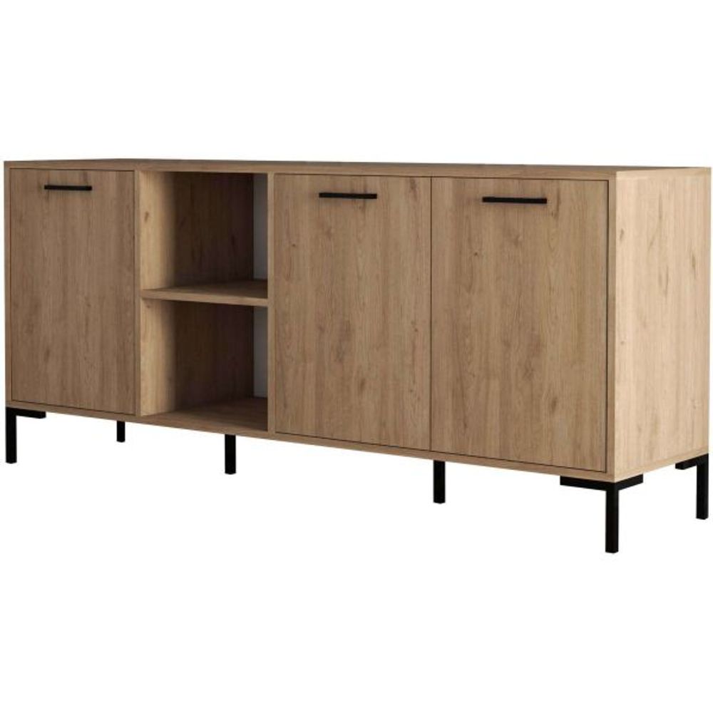 Buffet en aggloméré 4 portes aurora