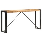 Table console 150x35x76 cm bois de manguier massif