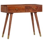 Table console 90x35x76 cm bois d'acacia massif