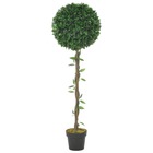 Plante artificielle laurier avec pot vert 130 cm