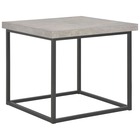 Table basse 55 x 55 x 53 cm aspect de béton