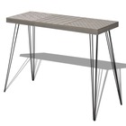 Table console 90 x 30 x 71,5 cm gris