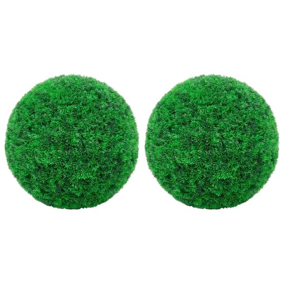 Boules de buis artificielles 2 pcs 52 cm