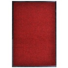 Paillasson rouge 120x220 cm pvc
