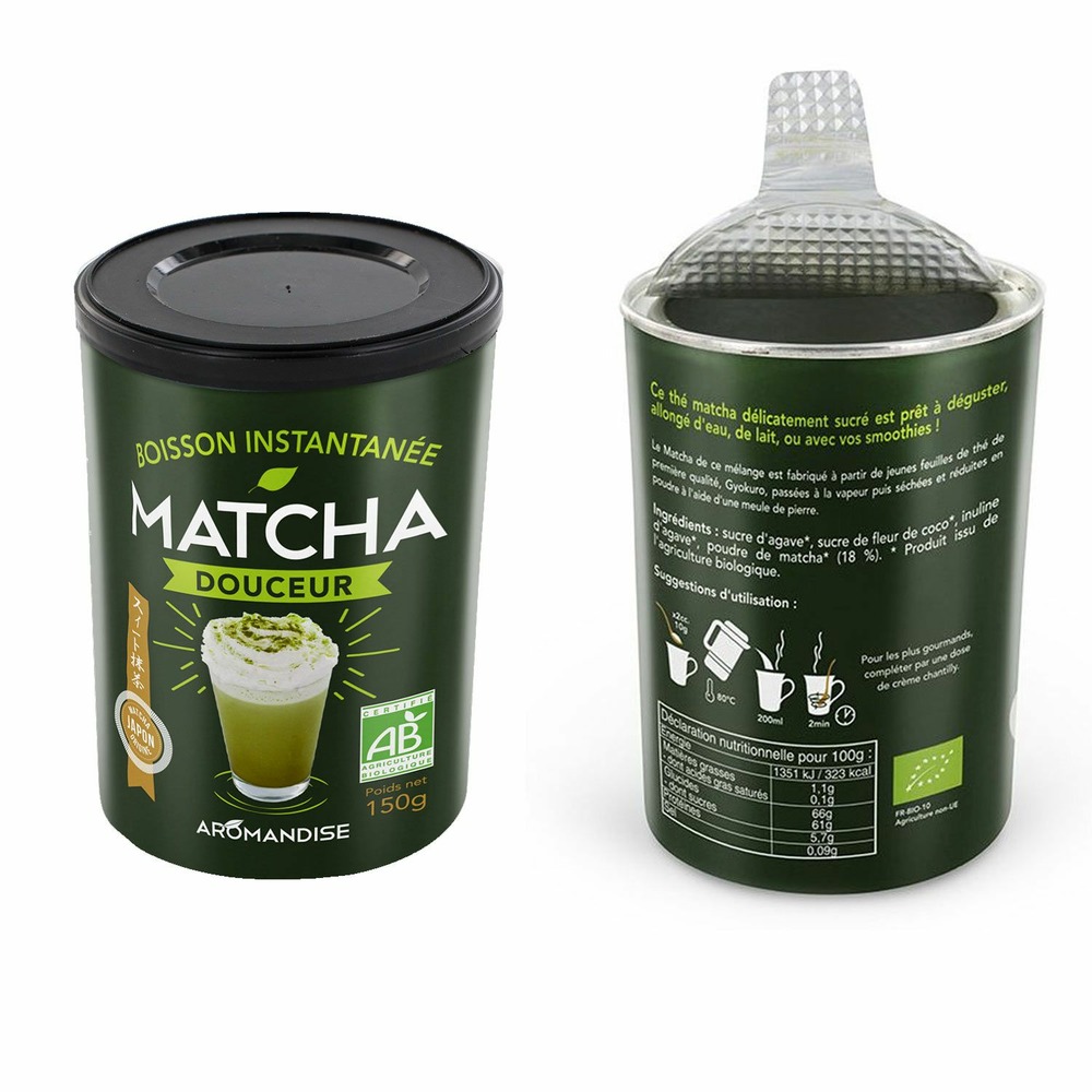Préparation douceur de matcha bio 300 g