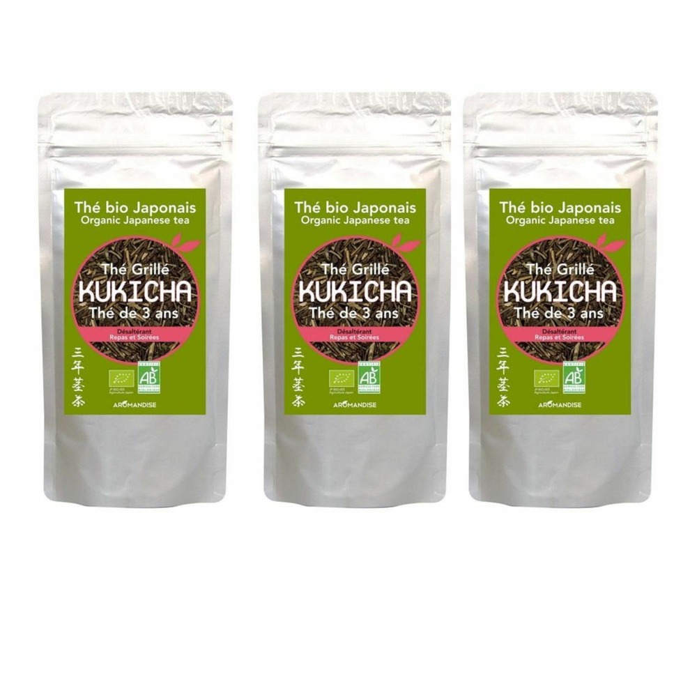 Thé biologique japonais kukicha 240 g