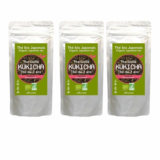Thé biologique japonais kukicha 240 g