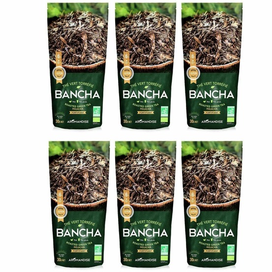 Thé vert bio japonais bancha hojicha 180 g