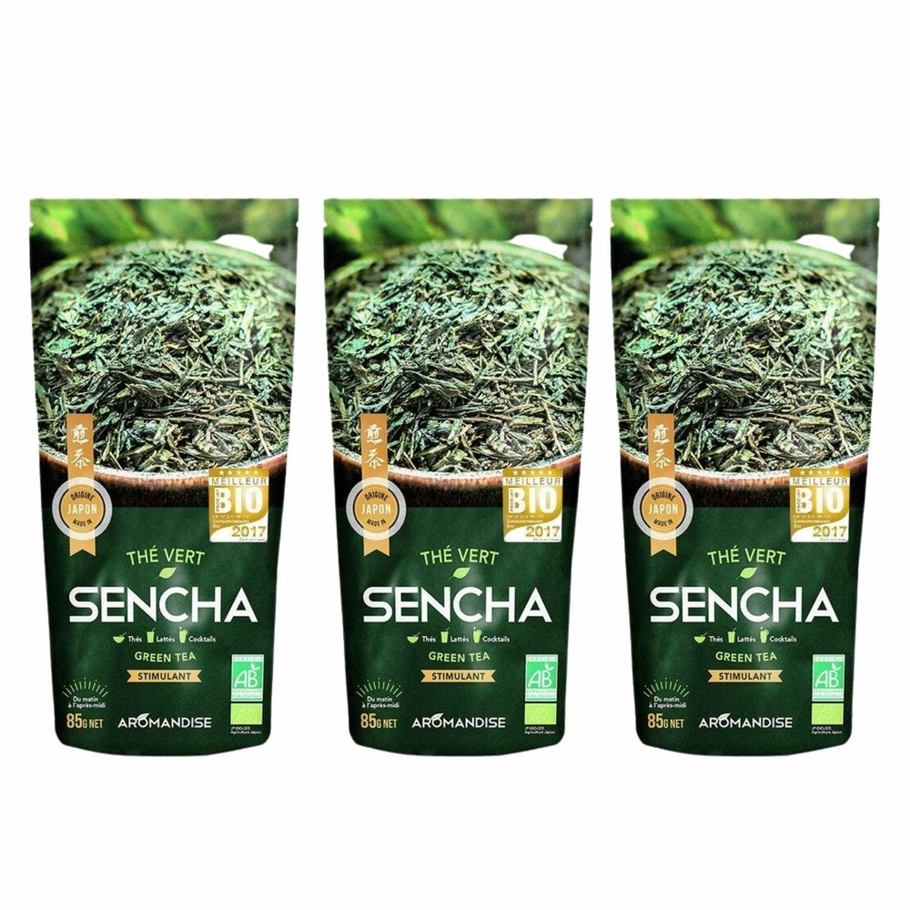 Thé vert bio japonais sencha 255 g