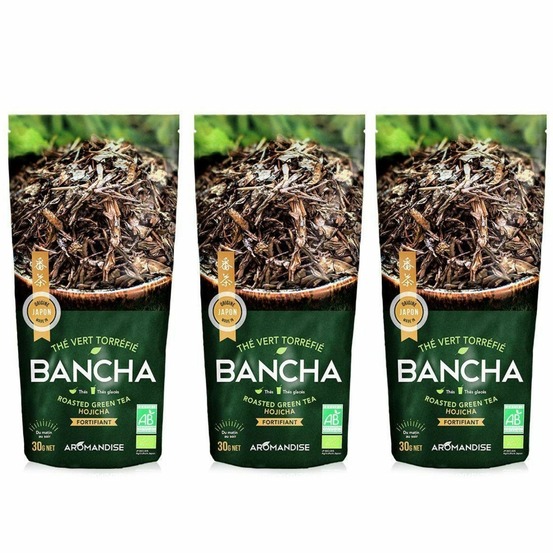 Thé vert bio japonais bancha hojicha 90 g