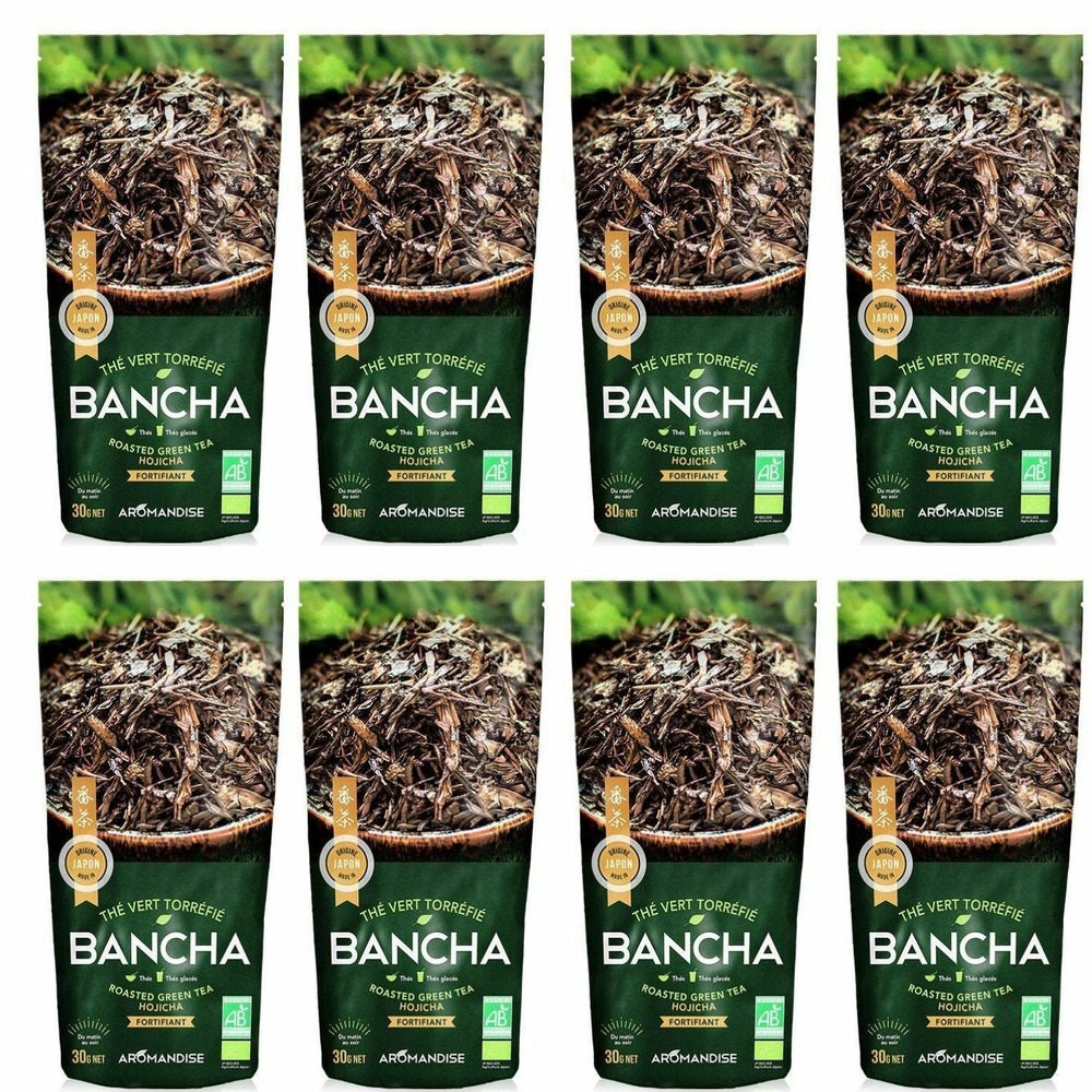 Thé vert bio japonais bancha hojicha 240 g