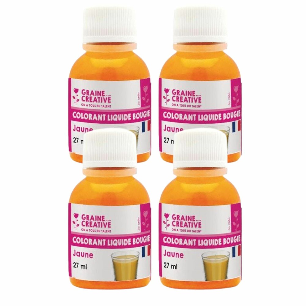 Colorant pour bougie 108 ml - jaune