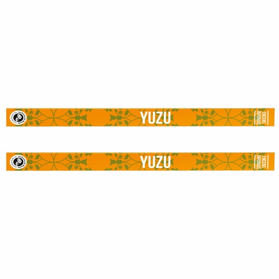 Encens japonais yuzu 24 bâtonnets de 50 min