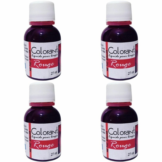 Colorant pour bougie 108 ml - rouge